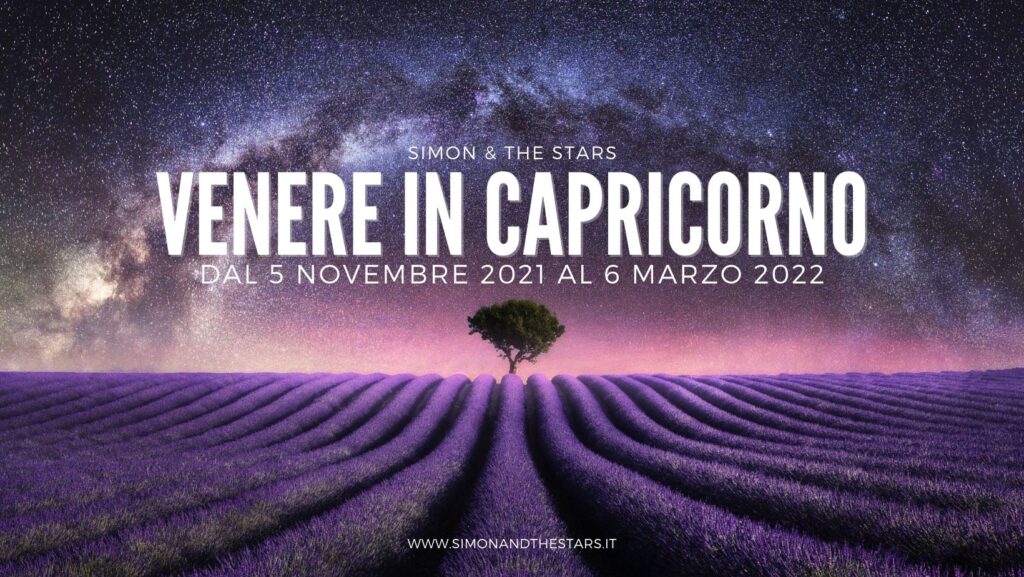 venere in capricorno 2021