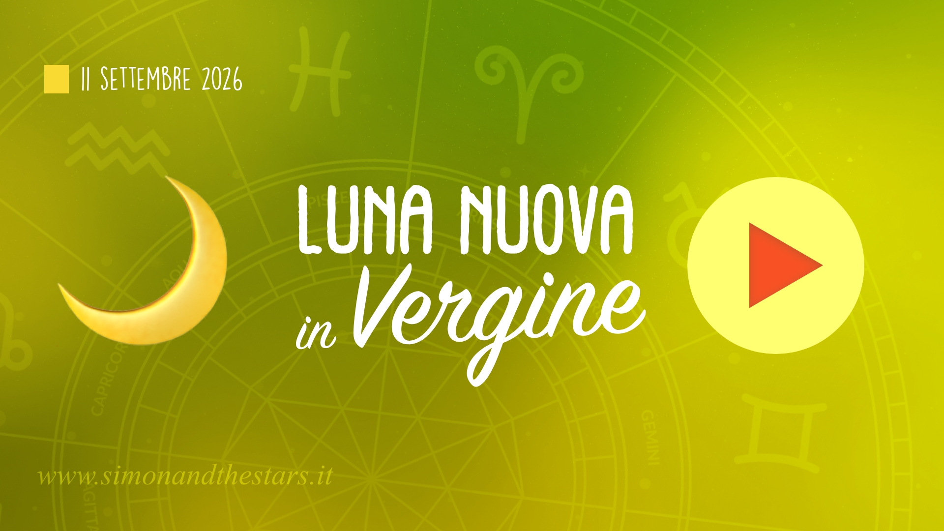 LUNA NUOVA IN VERGINE (settembre 2026)