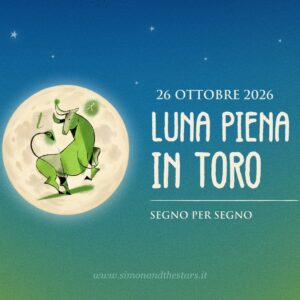 Immagine della Luna Piena in Toro